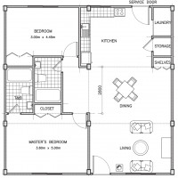 2 Bedrooms - Apartment